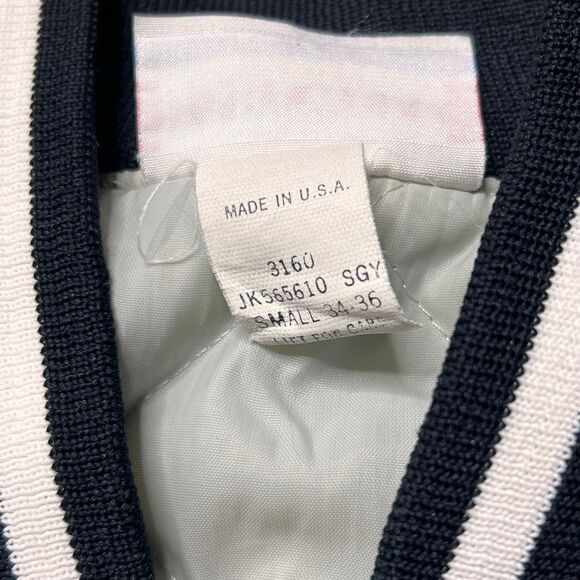 American Vintage 80s Sprint Car Racing Bomber Jacket Small - Picture 5 of 5